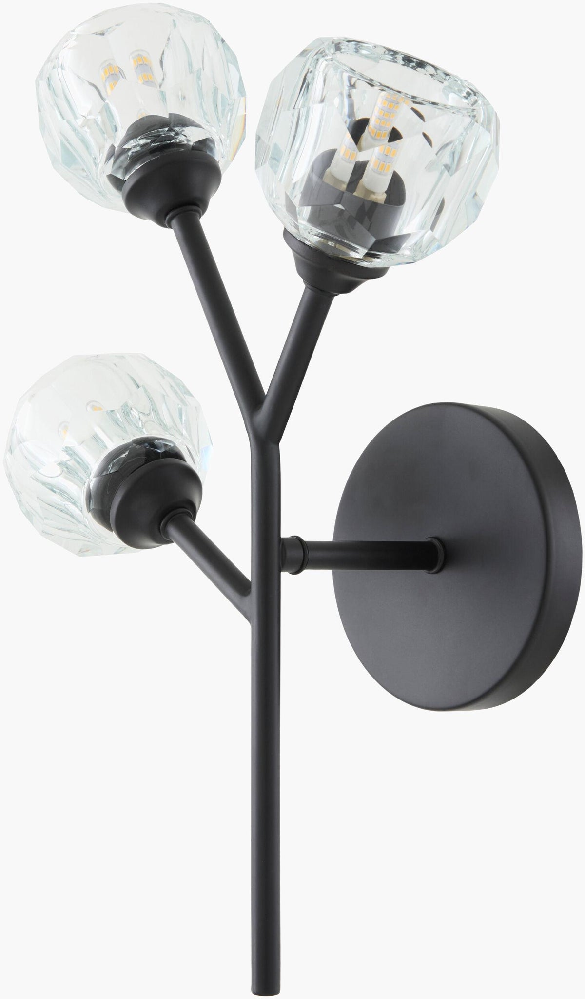 Livabliss Alcor ALCR-003 6"L x 11"W x 16"H Wall Lighting