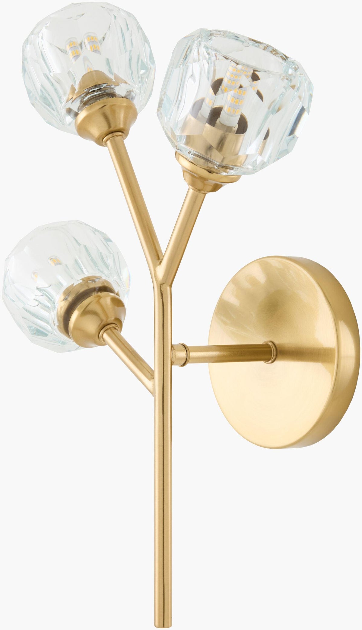 Livabliss Alcor ALCR-004 6"L x 11"W x 16"H Wall Lighting