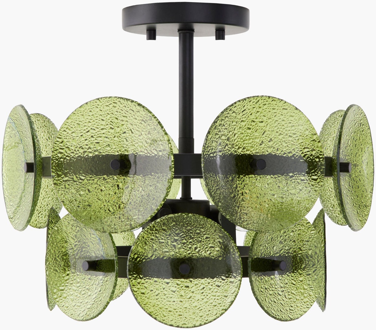 Surya Nerida MVND-003 14"L x 14"W x 12"H Ceiling Lighting