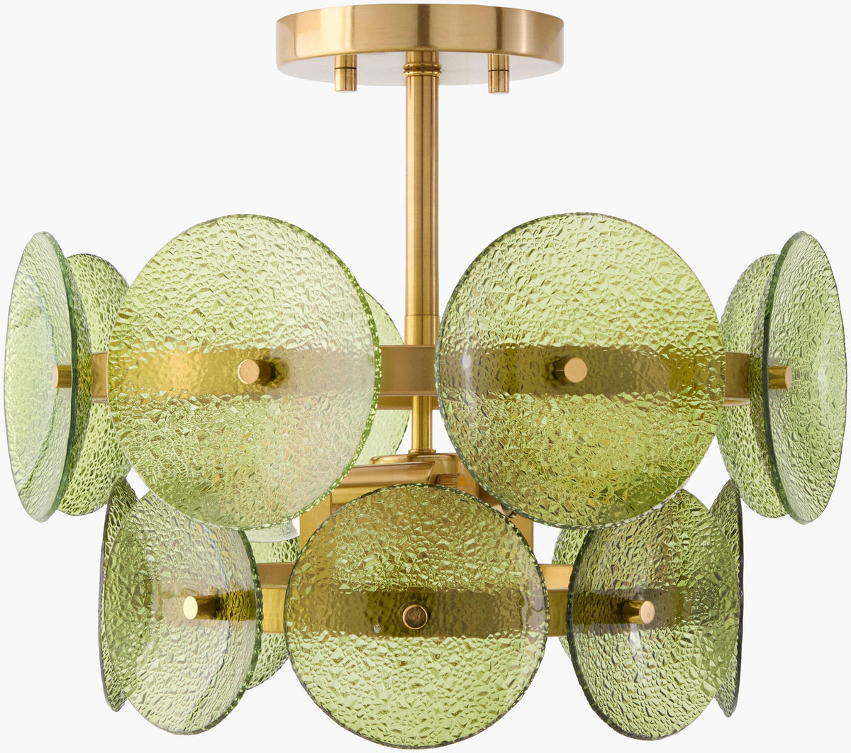 Surya Nerida MVND-004 14"L x 14"W x 12"H Ceiling Lighting