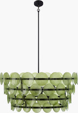 Surya Nerida MVND-007 36"L x 36"W x 13"H Ceiling Lighting