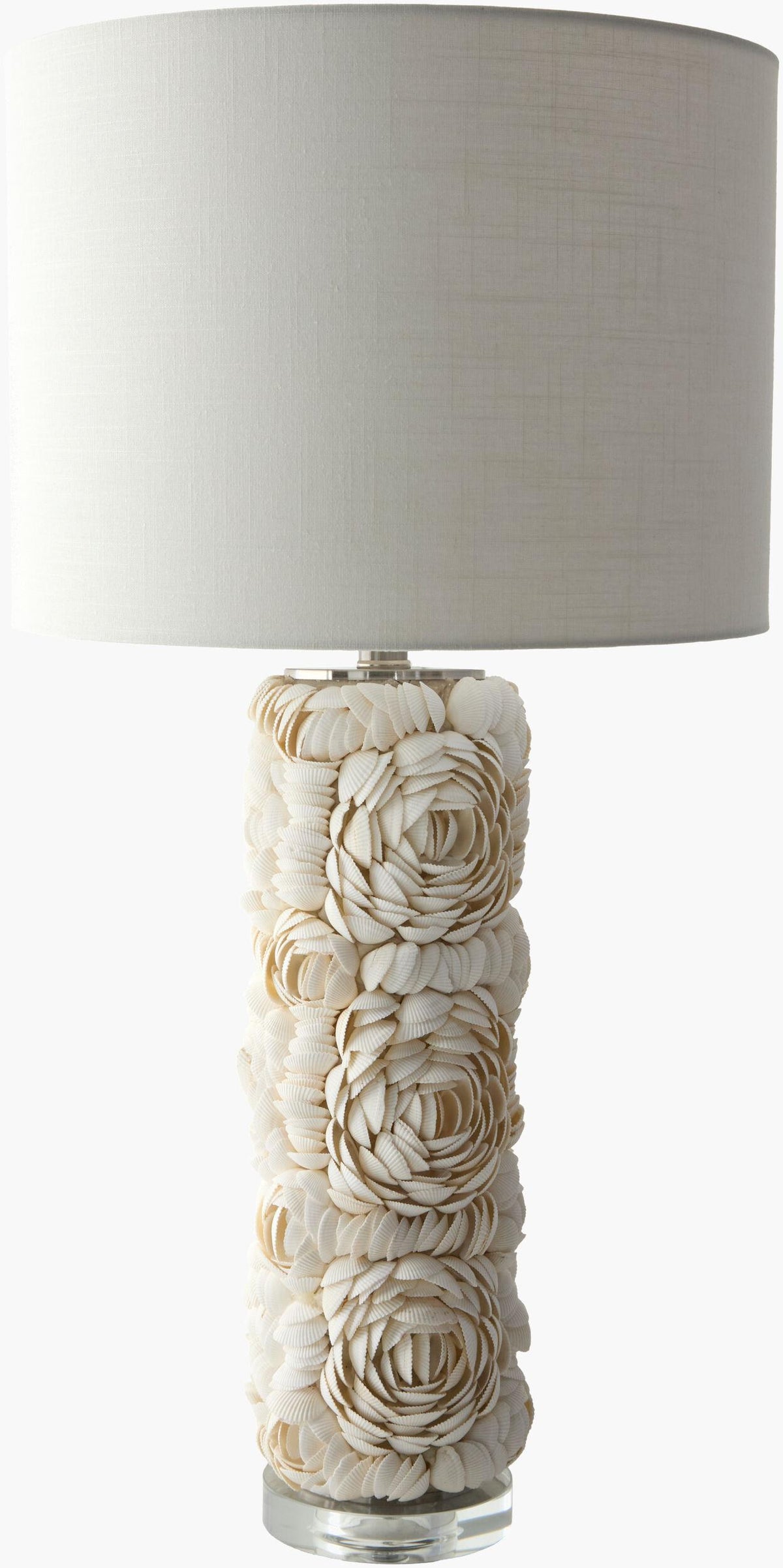 Surya Shellhaven MVSN-002 30"H x 15"W x 15"D Table Lighting