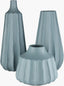 Surya Whitecap Bay MVWI-001 8"H x 7"W x 17"D; 9"H x 8"W x 15"D Vase