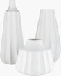 Surya Whitecap Bay MVWI-002 8"H x 7"W x 17"D; 9"H x 8"W x 15"D Vase
