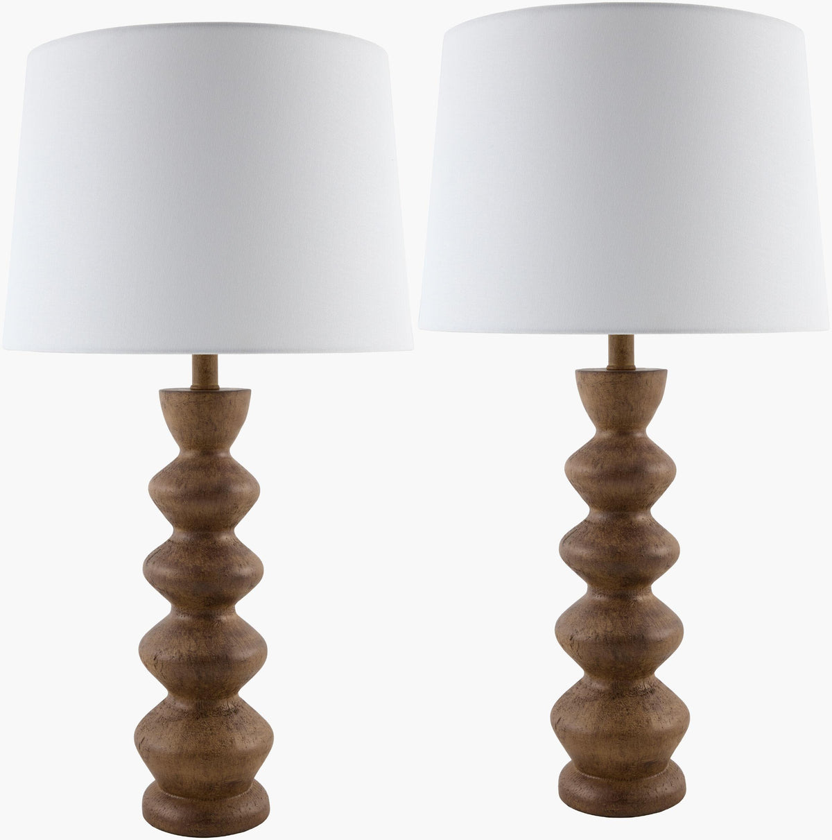 Livabliss Nuvra NUVR-002 28"H x 15"W x 15"D Table Lighting