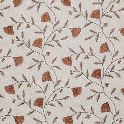 Pindler LENORA SANGRIA Fabric