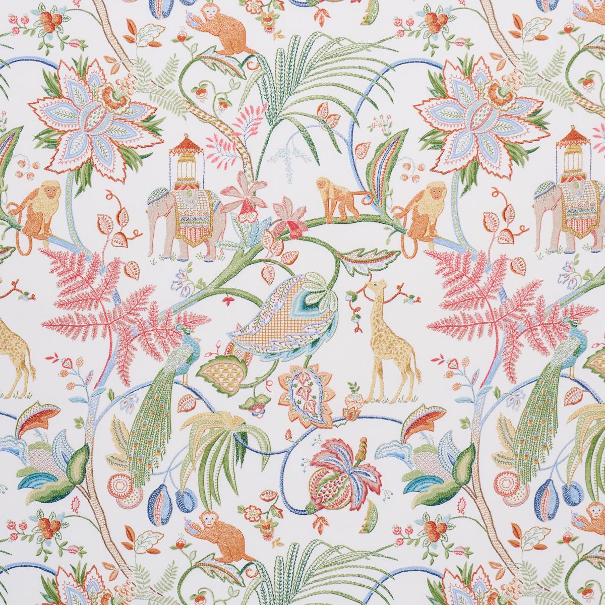 Schumacher Animal Kingdom Multi Fabric