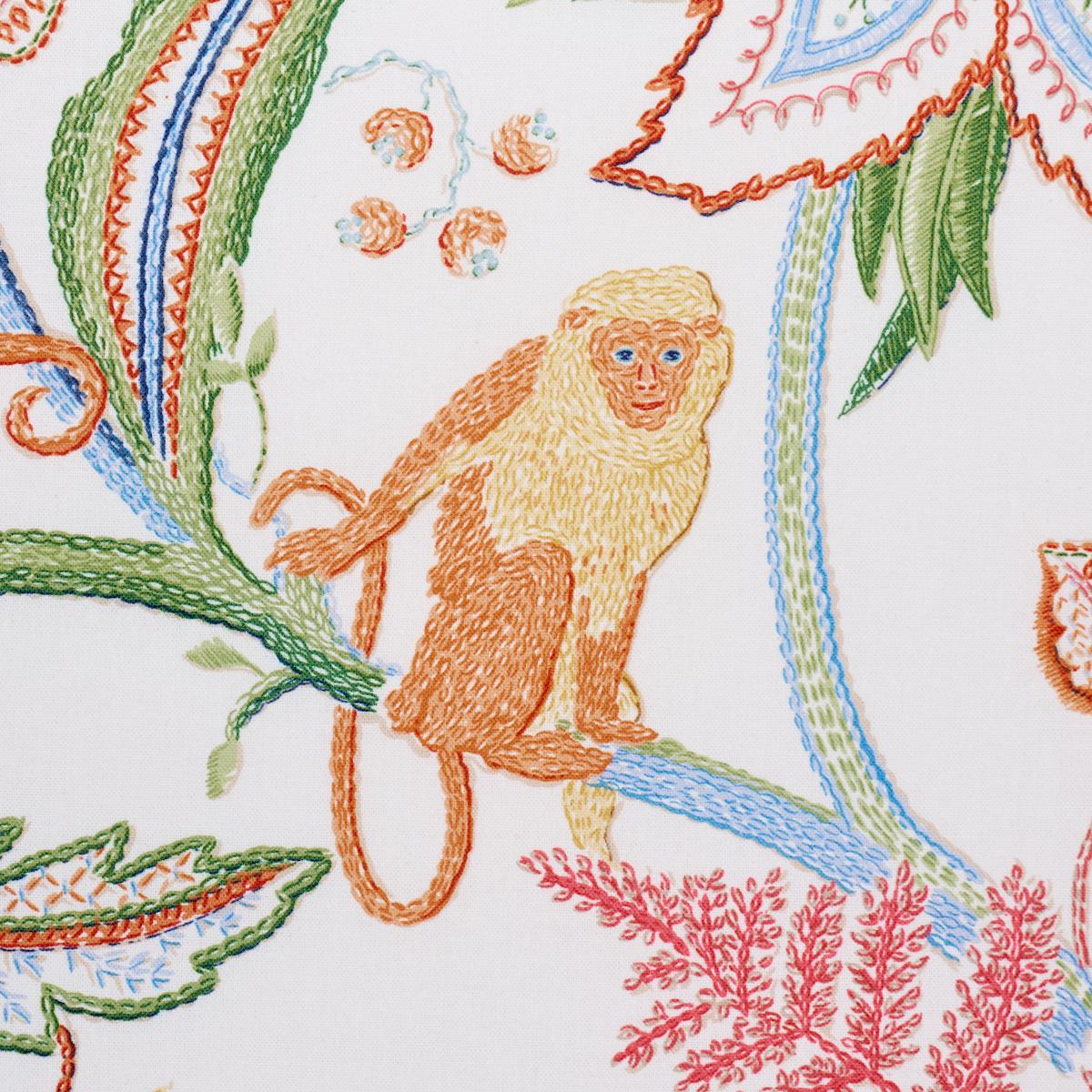 Schumacher Animal Kingdom Multi Fabric