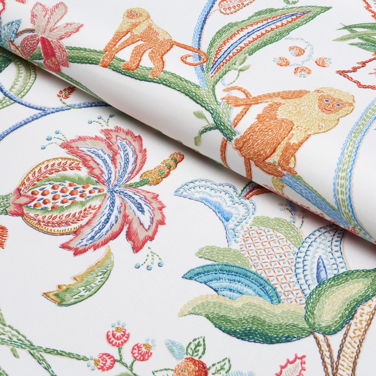 Schumacher Animal Kingdom Multi Fabric