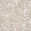 Schumacher Monkey Madness Silhouette Handprint Neutral Wallpaper