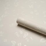 Schumacher Seraphina Textured Wallcovering Bone Wallpaper