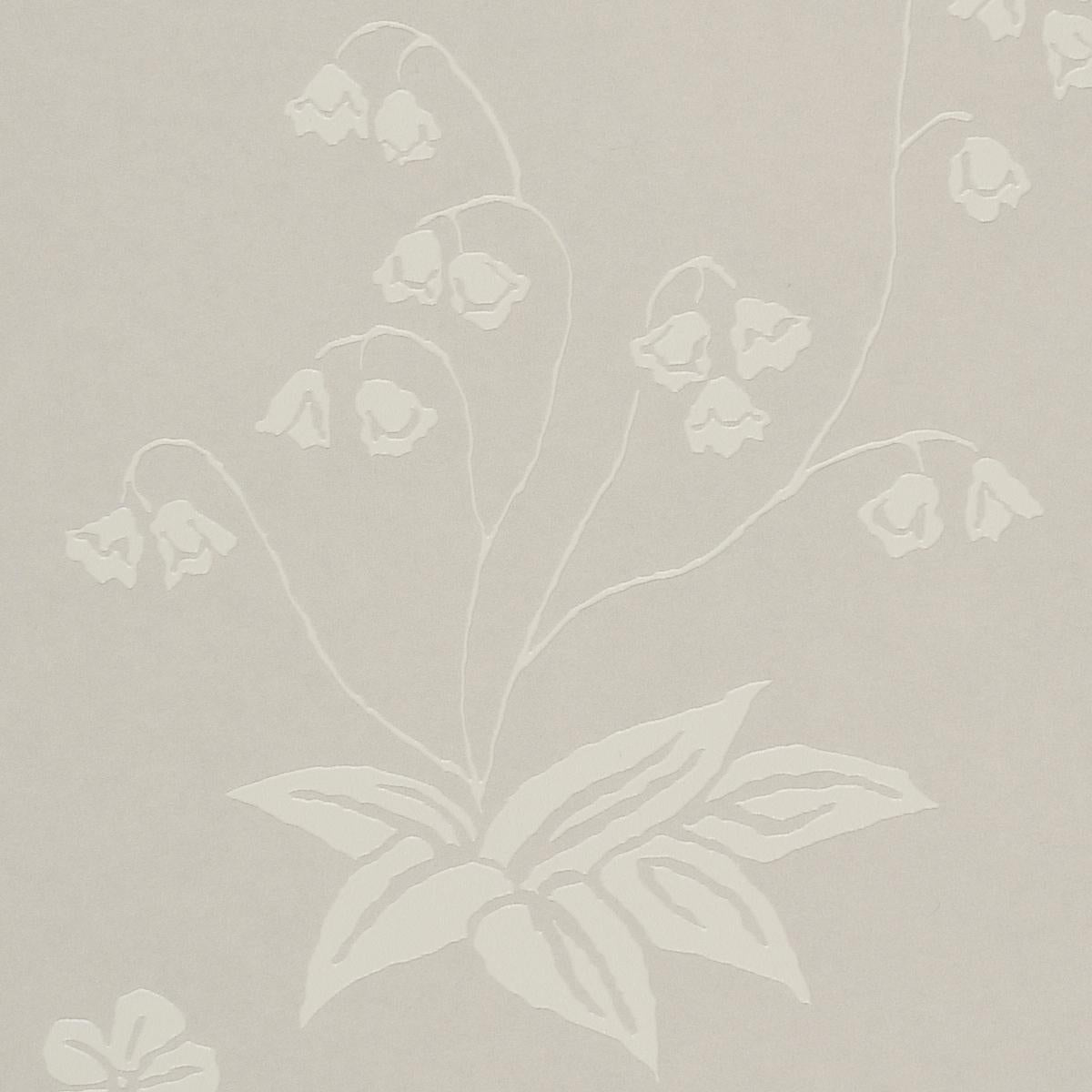 Schumacher Seraphina Textured Wall Panel Bone Wallpaper