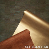 Schumacher Sirocco Cork Sage Wallpaper