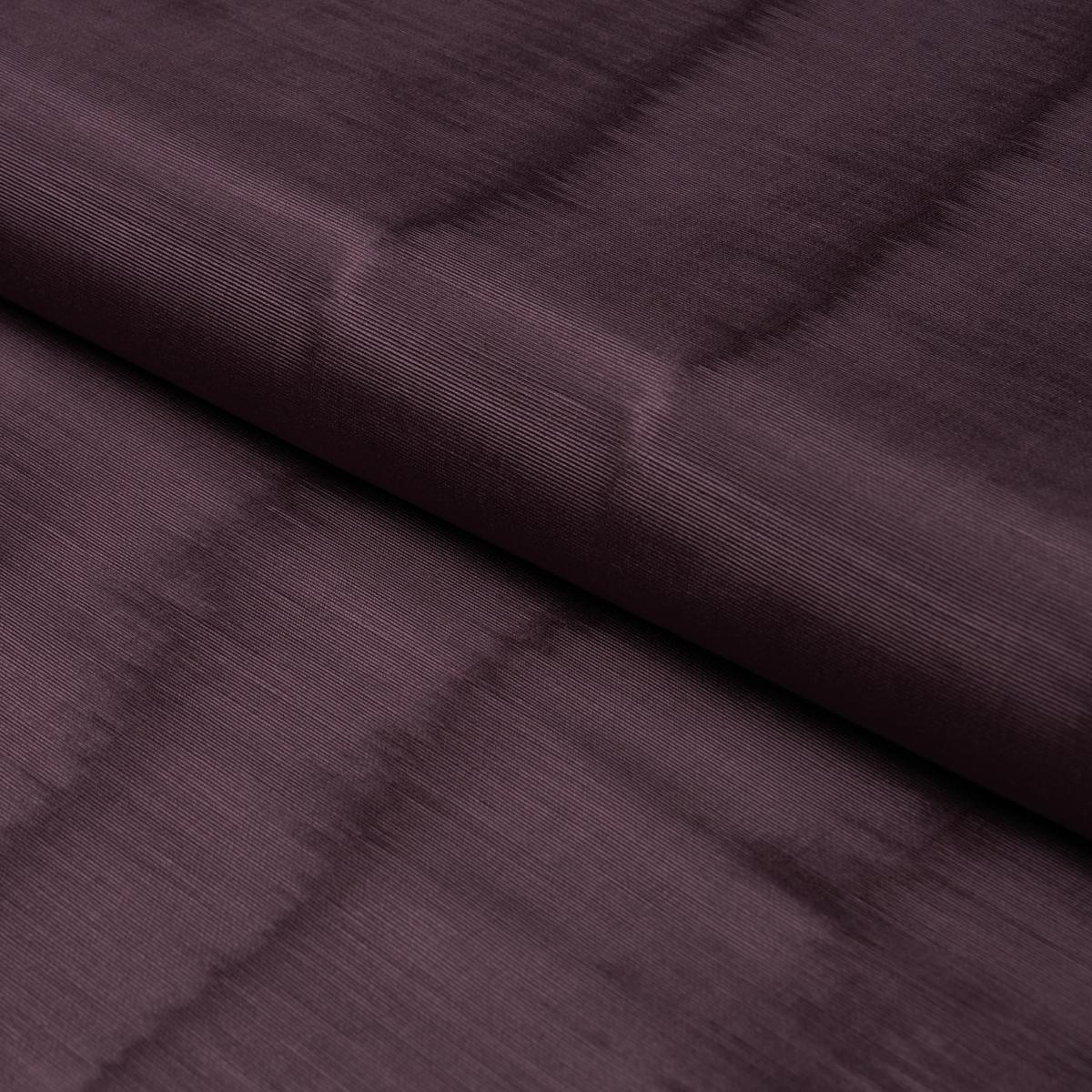 Schumacher Incomparable Moiré Aubergine Fabric