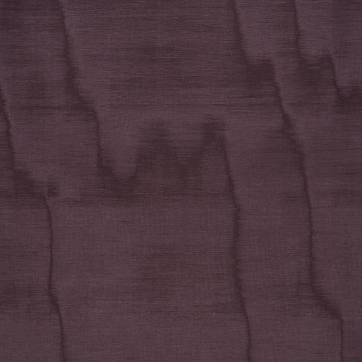 Schumacher Incomparable Moiré Aubergine Fabric