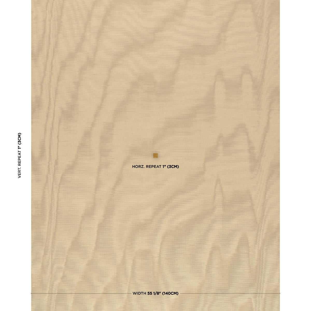 Schumacher Incomparable Moiré Gold Fabric