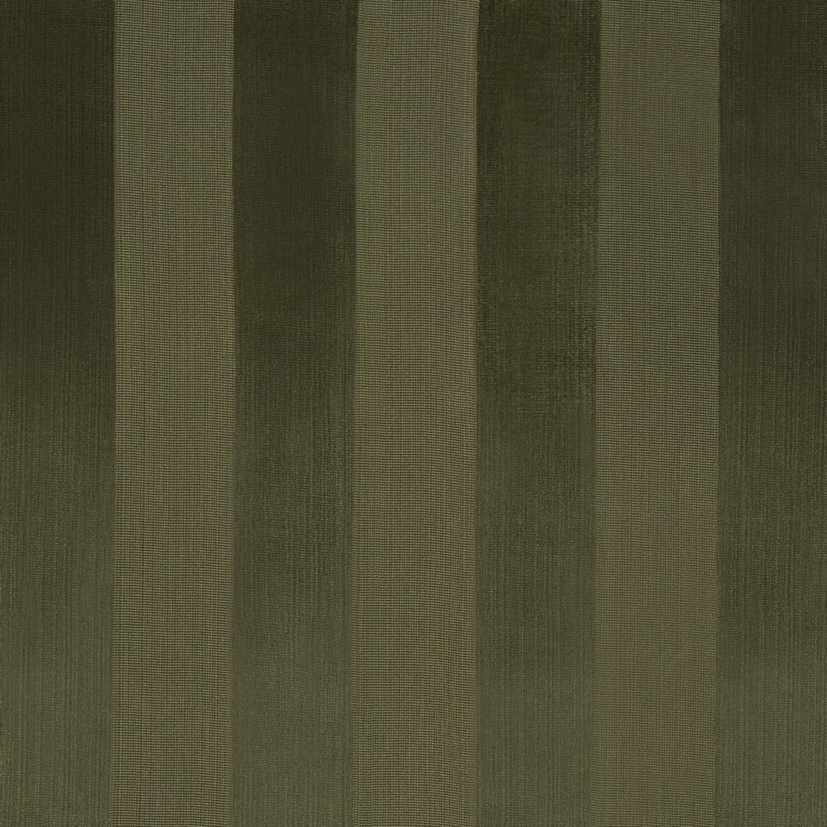 Schumacher Cunard Strié Velvet Olivine Fabric