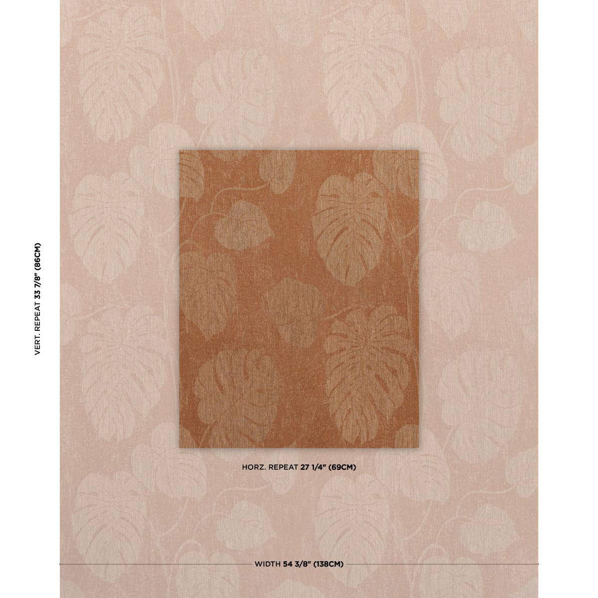 Schumacher Costela Rust Fabric