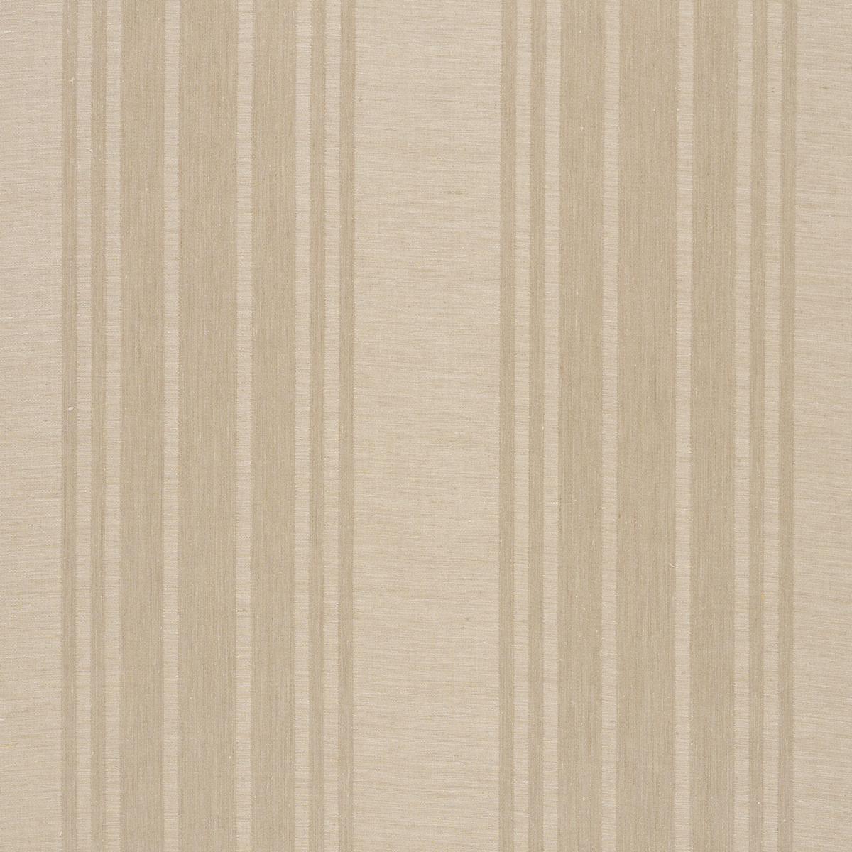 Schumacher Soane Stripe Alabaster Fabric