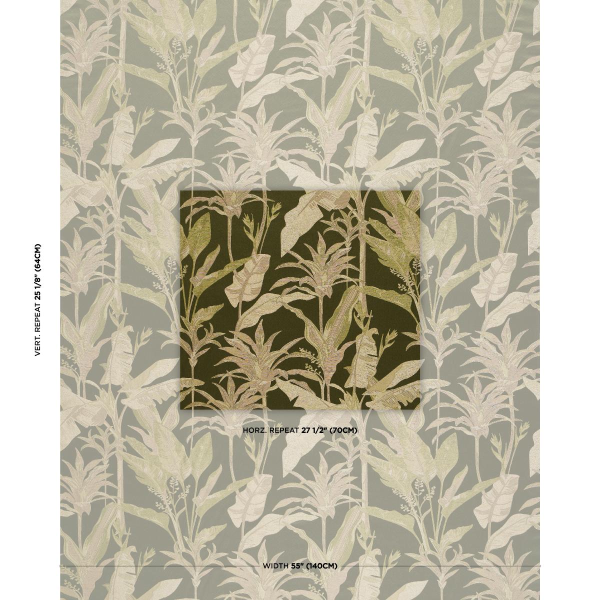 Schumacher Tropicale Cypress Fabric