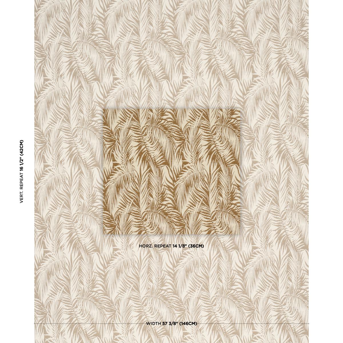 Schumacher Regal Palm Rattan Fabric