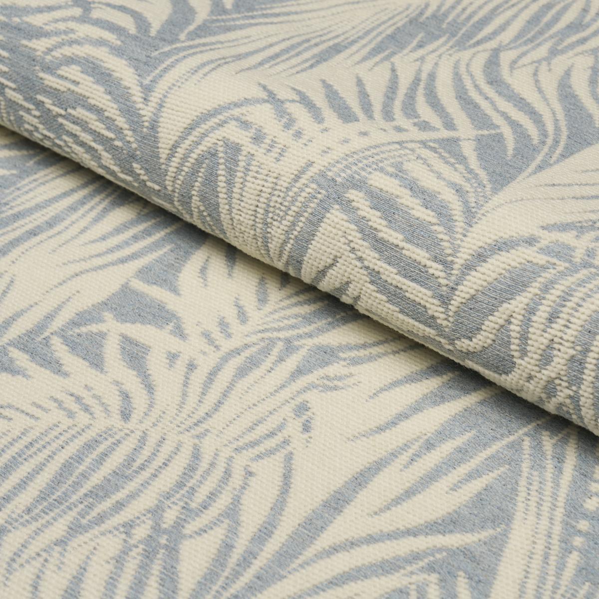 Schumacher Regal Palm Sky Fabric