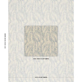 Schumacher Regal Palm Sky Fabric
