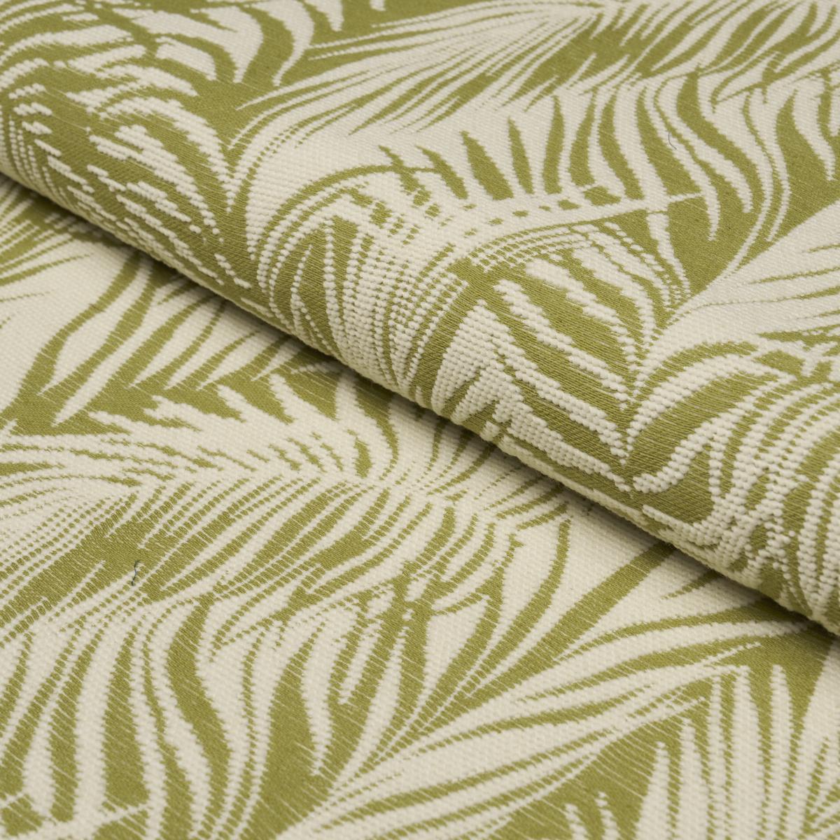 Schumacher Regal Palm Leaf Fabric