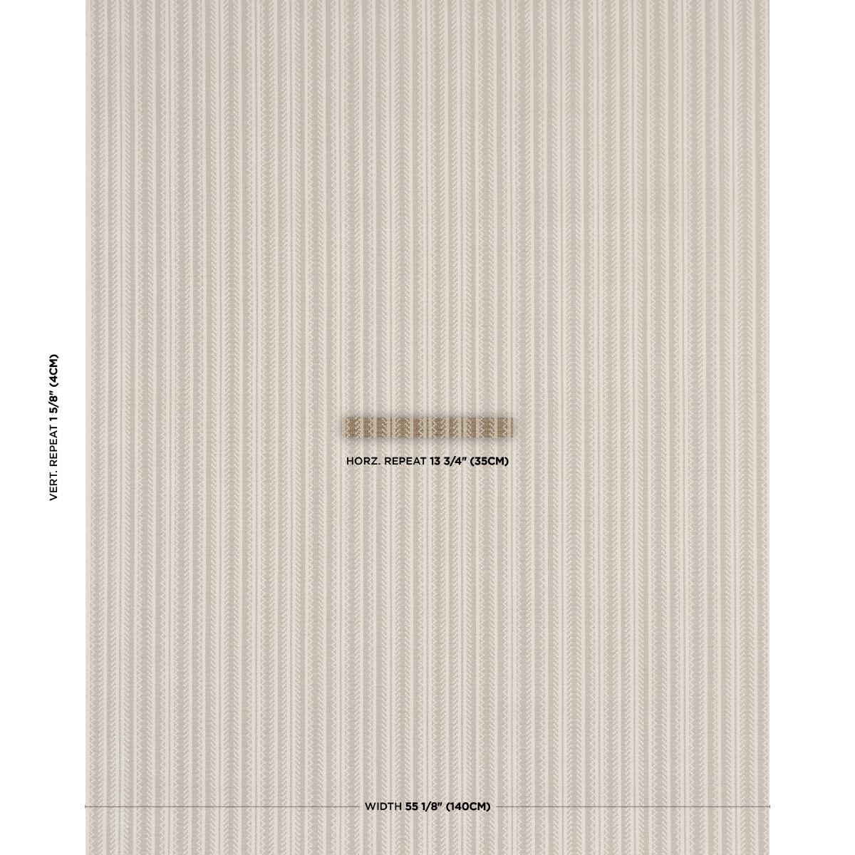 Schumacher Brique-À-Brac Épinglé Malt Fabric