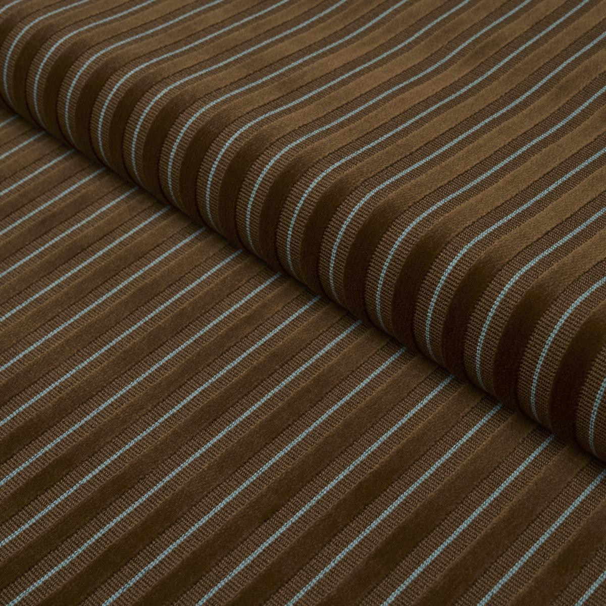Schumacher Parallel Dream Cut Velvet Suede Fabric