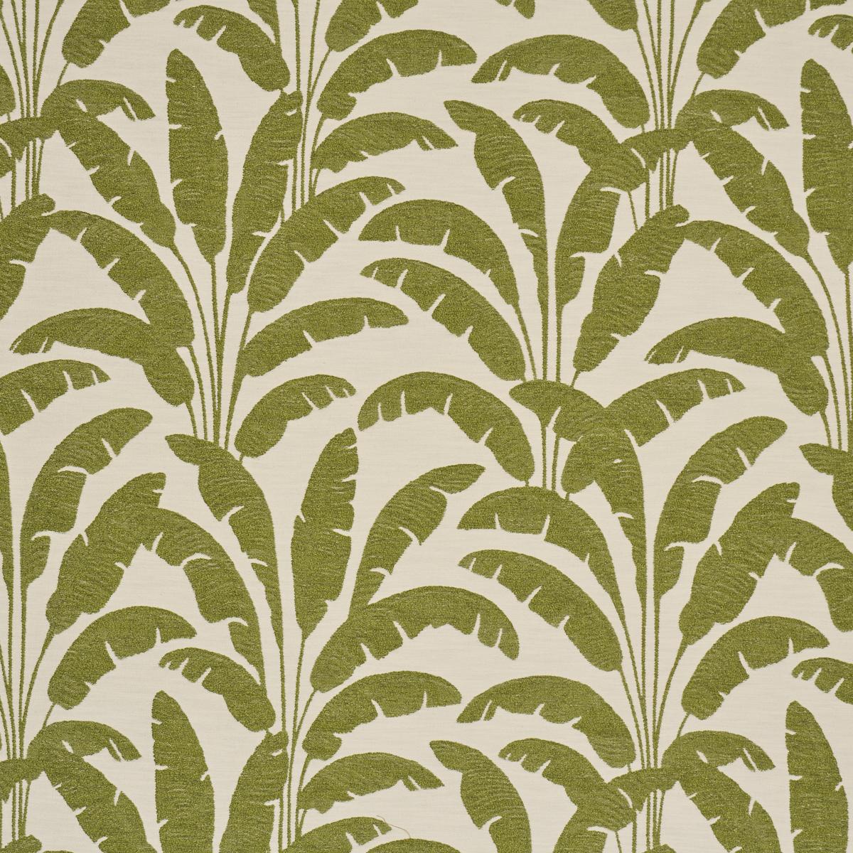 Schumacher Palm Canopy Green Fabric