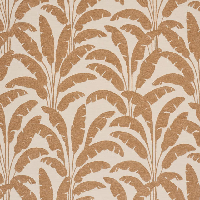 Schumacher Palm Canopy Beige Fabric