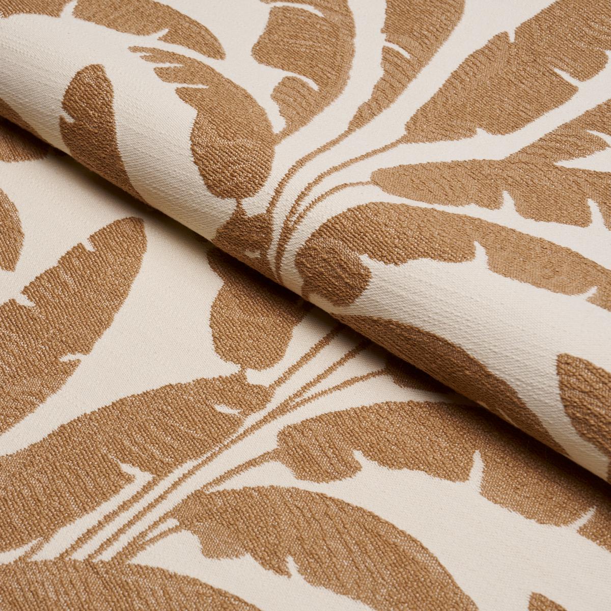 Schumacher Palm Canopy Beige Fabric