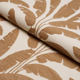 Schumacher Palm Canopy Beige Fabric