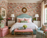 Jf Fabrics 5301 Pink (44) Wallpaper