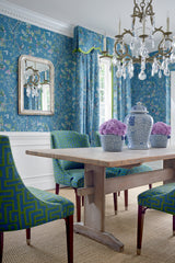 Thibaut Claire Navy Wallpaper