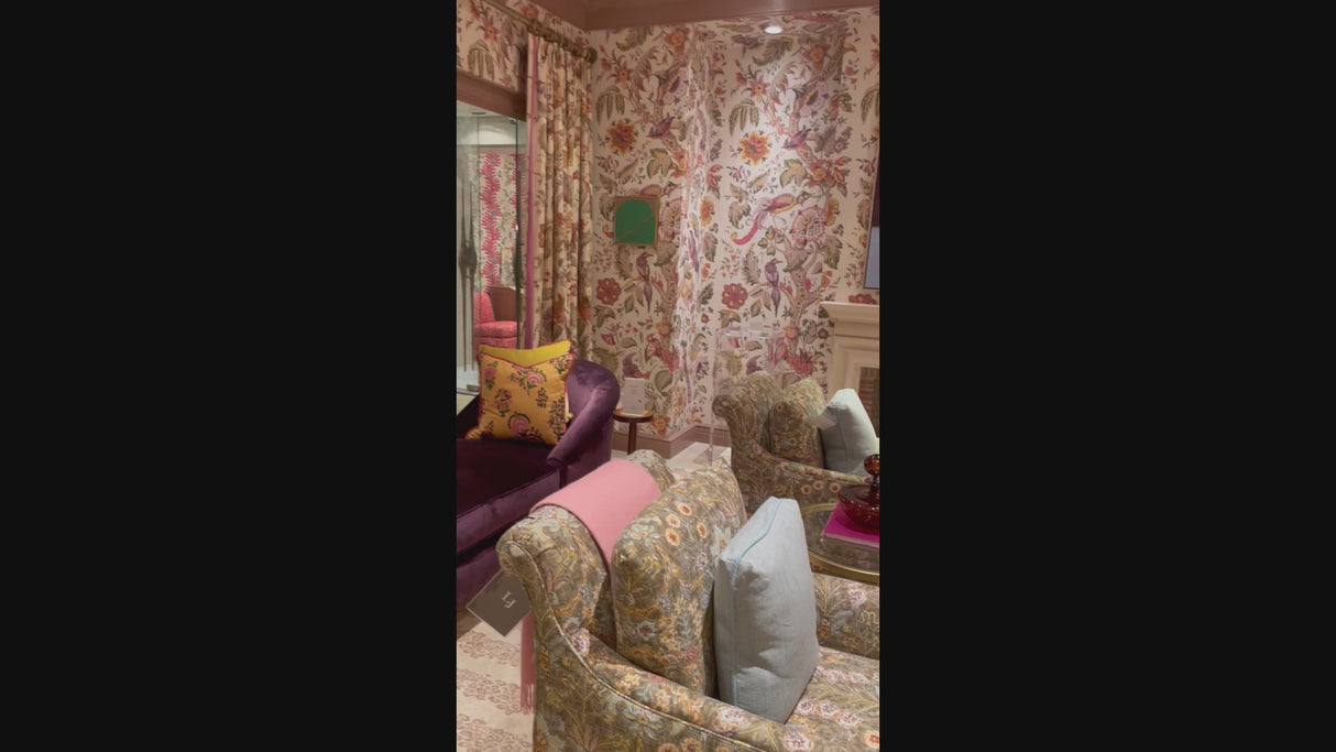 Lee Jofa Tree Of Life Wp Golden/Moss Wallpaper