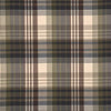 Mulberry Ancient Tartan Charcoal/Gold Fabric