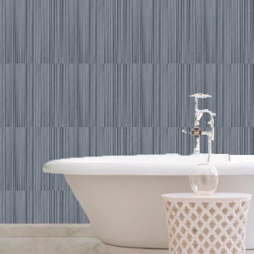 Borastapeter Shirt Stripe White Wallpaper