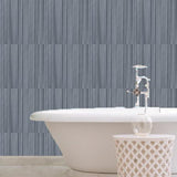 Borastapeter Shirt Stripe White Wallpaper