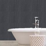 Borastapeter Shirt Stripe Grey Wallpaper