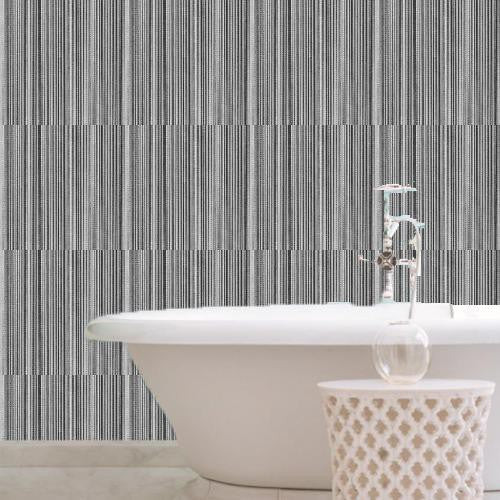 Borastapeter Shirt Stripe Stone Wallpaper