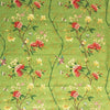 G P & J Baker Peony & Blossom Apple Green/Brick Fabric