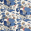 G P & J Baker Nympheus - Linen Indigo/Marine/Linen Fabric