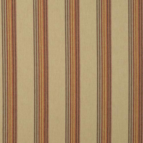 Mulberry TWELVE BAR STRIPE SAND/ROSE Fabric
