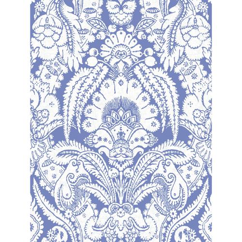 Cole & Son CHATTERTON BLUE AND WHITE Wallpaper