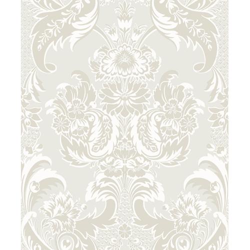 Cole & Son WYNDHAM WHITE AND PEARL Wallpaper