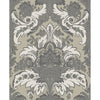 Cole & Son Aldwych Silver And White Wallpaper