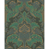 Cole & Son Aldwych Green And Gold Wallpaper