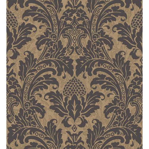 Cole & Son BLAKE BLACK AND GOLD Wallpaper